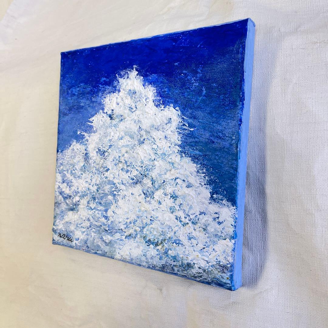 【原画 18×18cm】Towering Summer：夏の入道雲