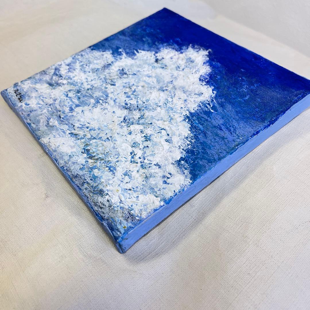 【原画 18×18cm】Towering Summer：夏の入道雲