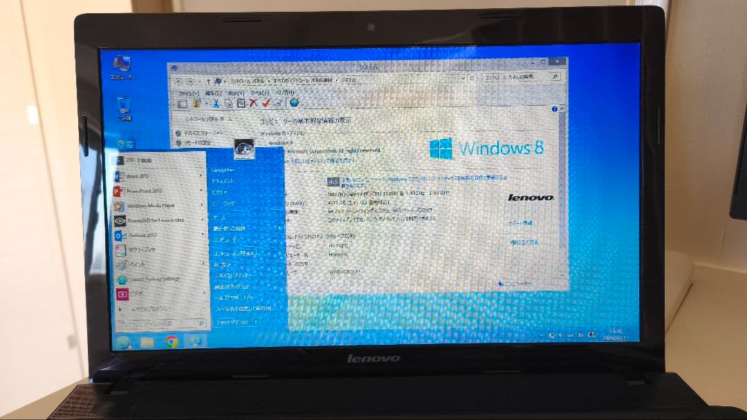 Lenovo g500 Windows8　中古PC