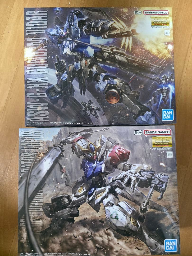 【ガンプラMG4体セット】フルアーマーZZ.バルバトスルプス.ヴィダール他