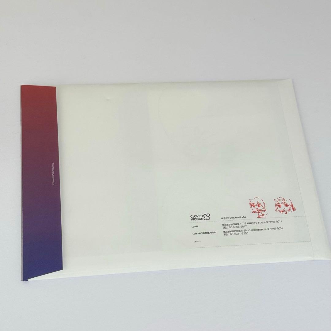 ダリフラ 原画集イベント中止配布品 サイン入り イラスト入り
