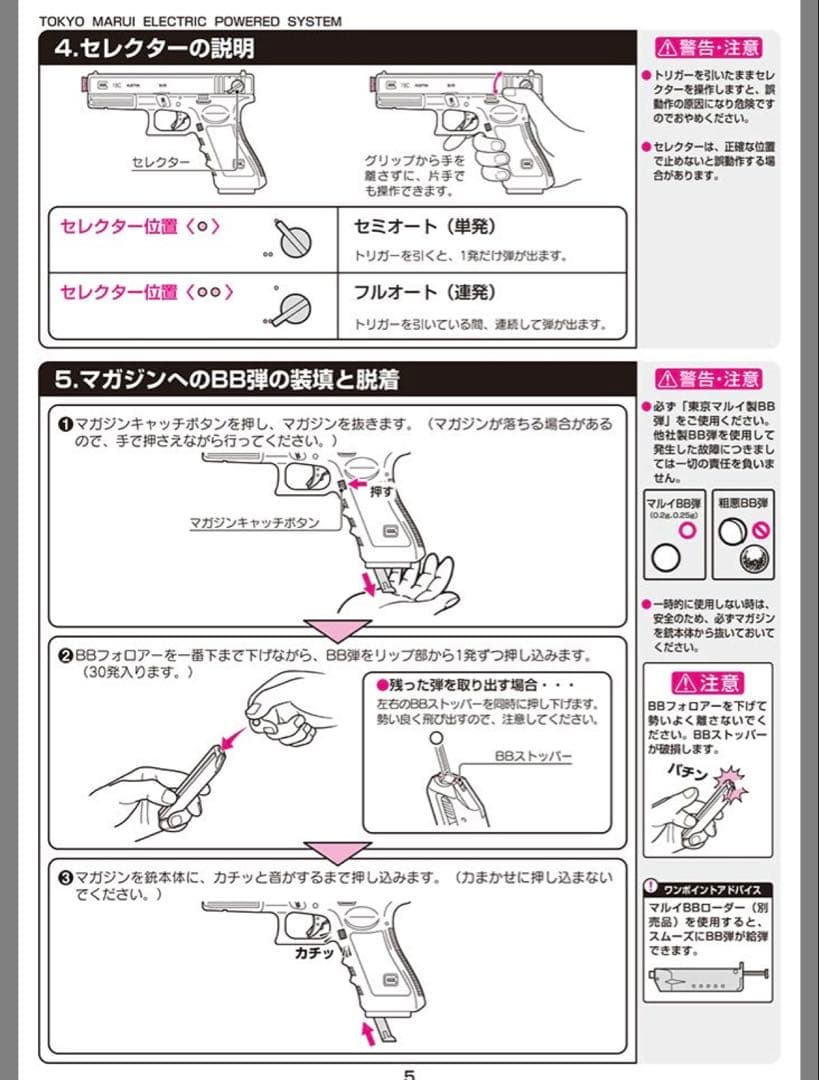 18歳以上用　東京マルイ　オリジナルカスタム品　グロック18c 電動ハンドガン