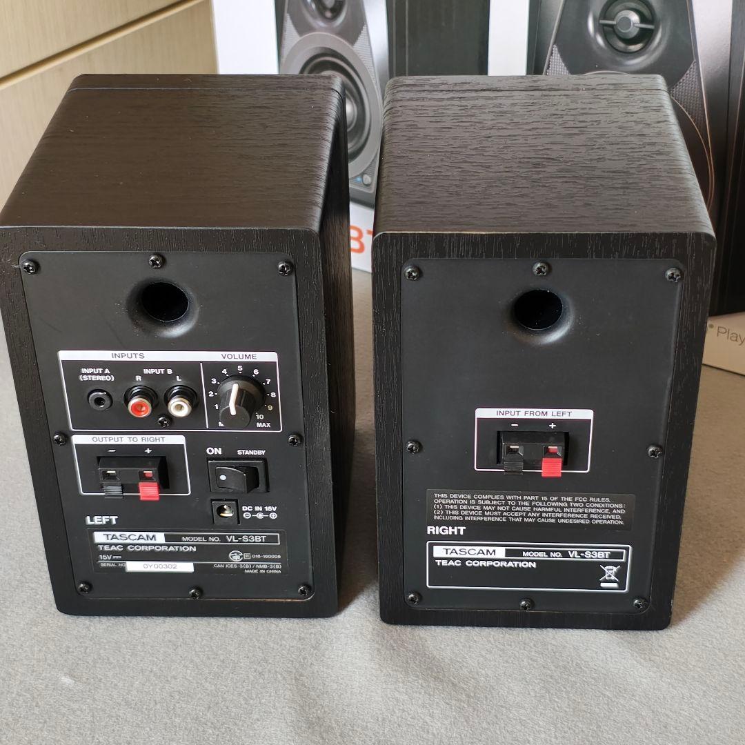 TASCAM アクティブモニタースピーカー VL-S3BT
