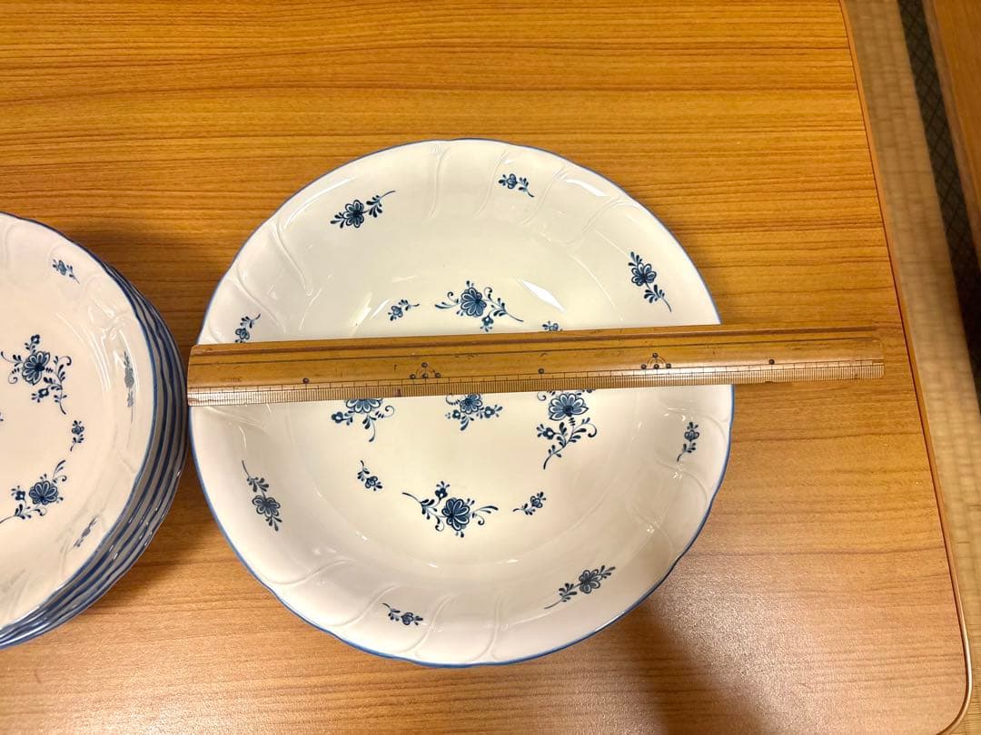 廃盤！ノリタケ　クラフトーン8709　サラダボール・スープ皿計6枚