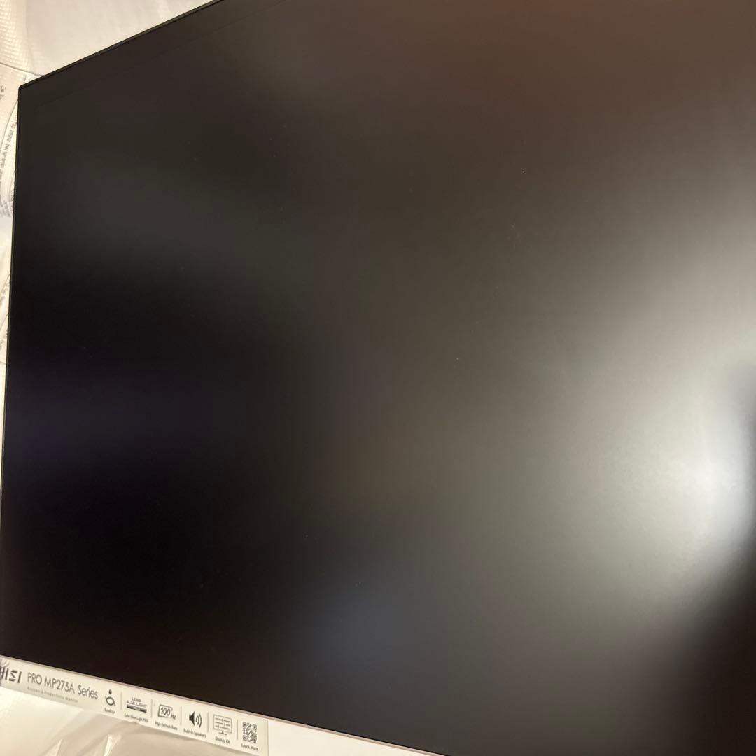 美品　MSI モニター　100Hz 27インチ　PRO MP273A