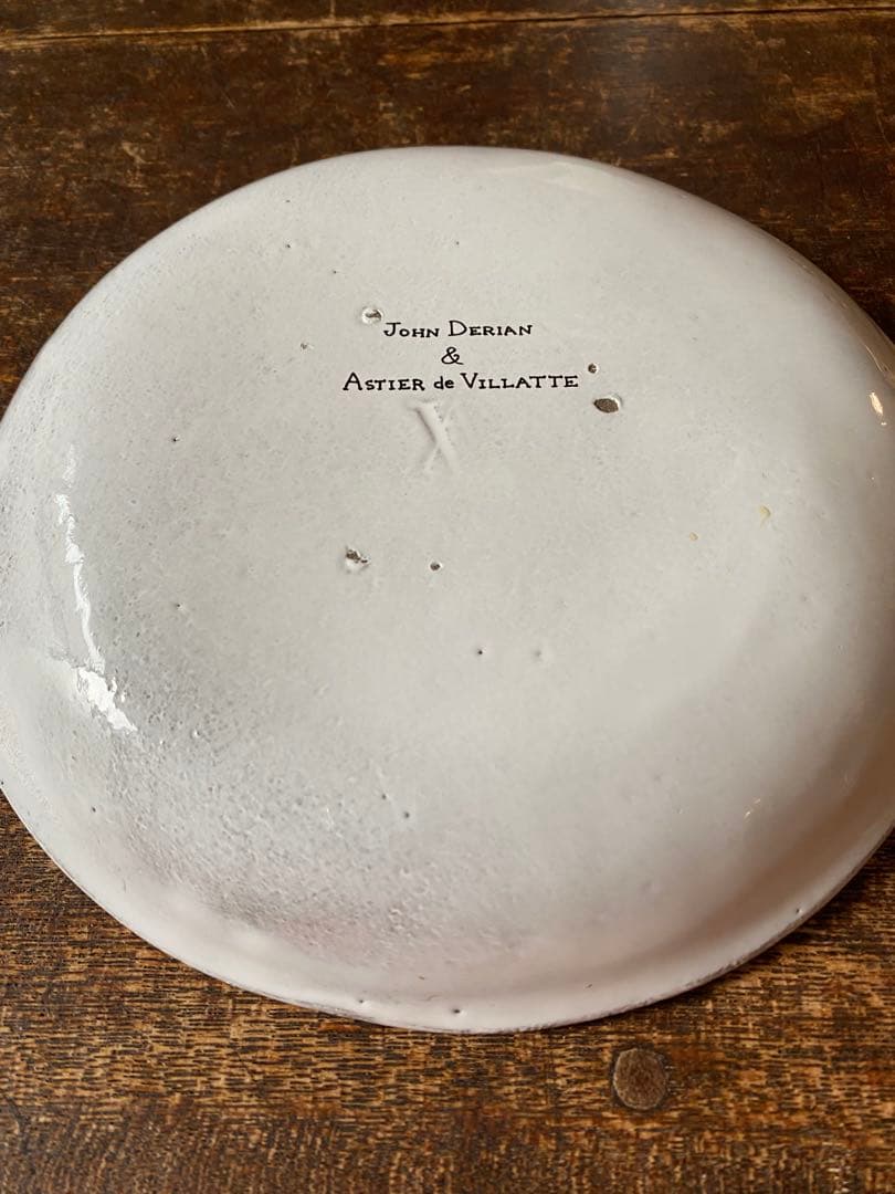 新品 アスティエ ジョンデリアン 鳥プレート John Derian