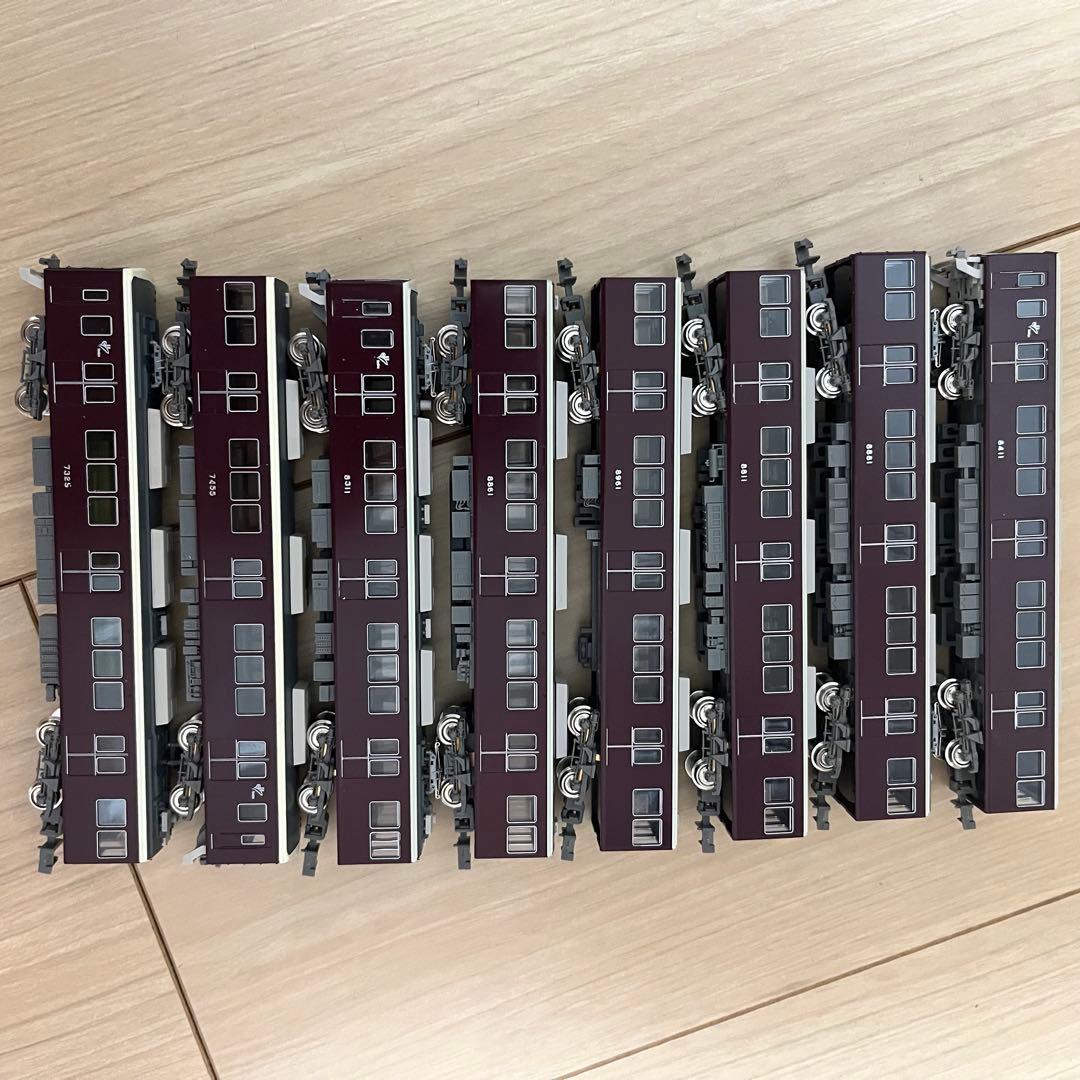 Nゲージ鉄道模型 16両セット 専用ケース付き