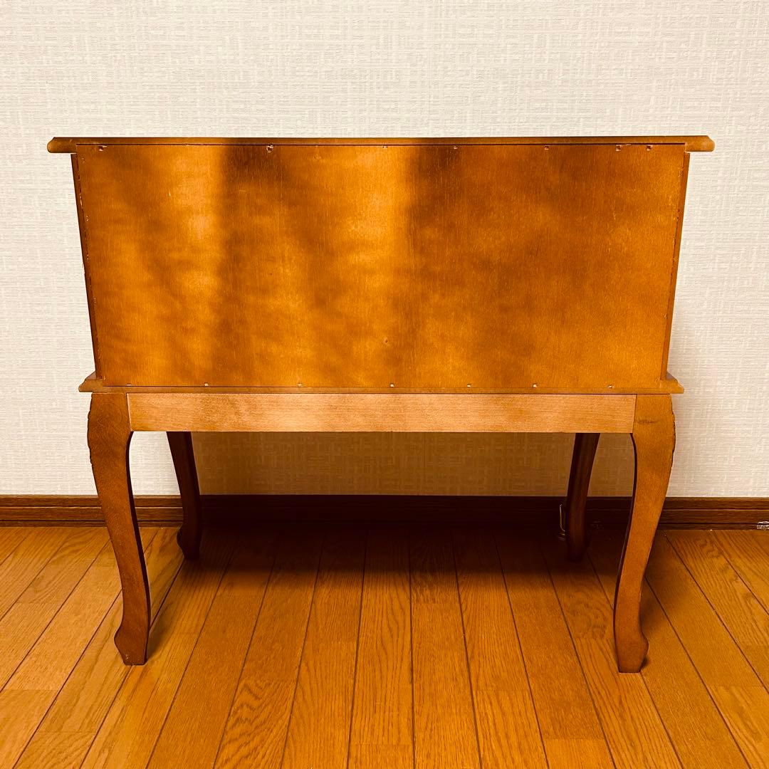 【美品】猫脚 2段チェスト コンソールテーブル アンティーク家具 ヨーロピアン