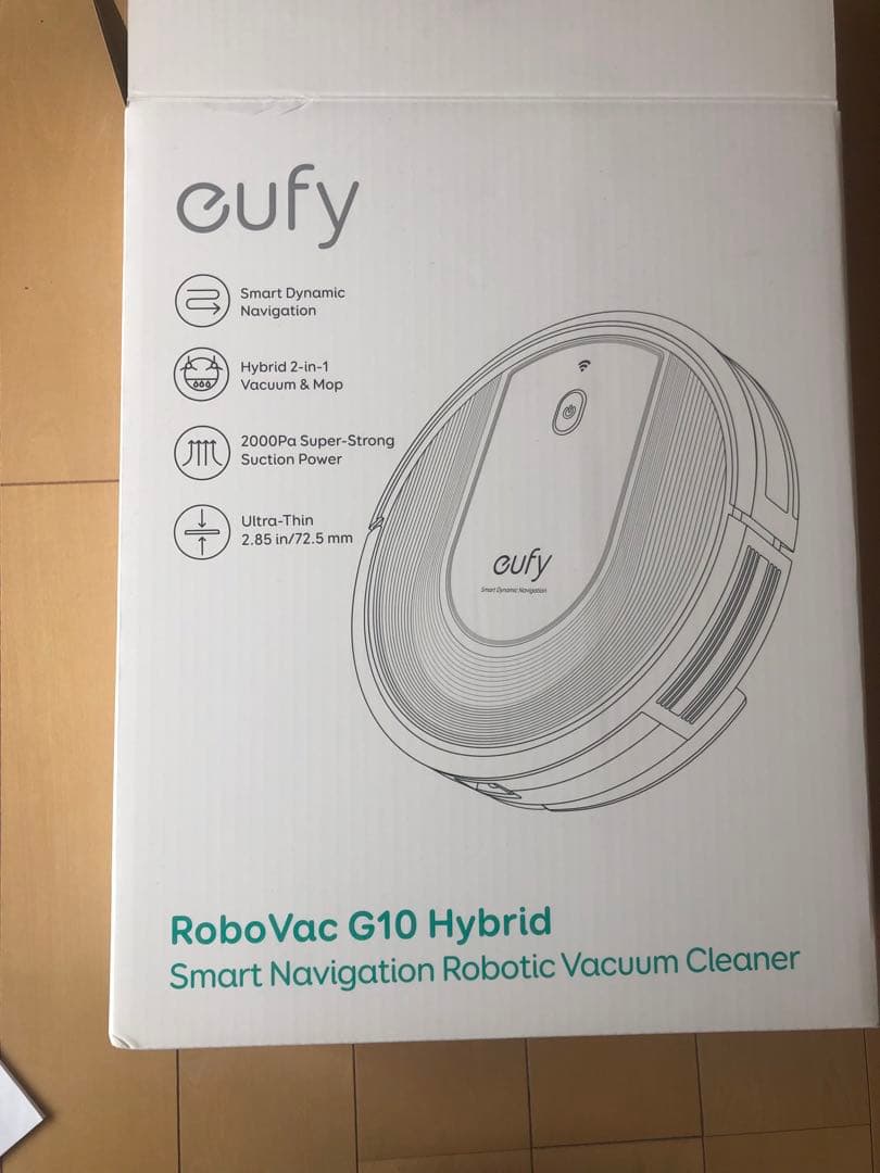 【Anker】eufy ユーフィ RoboVac G10 Hybrid