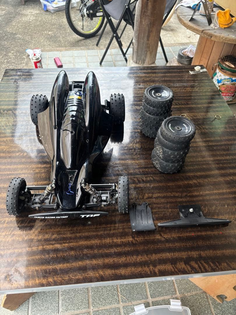 タミヤ　マッドキャップ　新品　美品　(赤セイントドラゴン) ラジコンRC