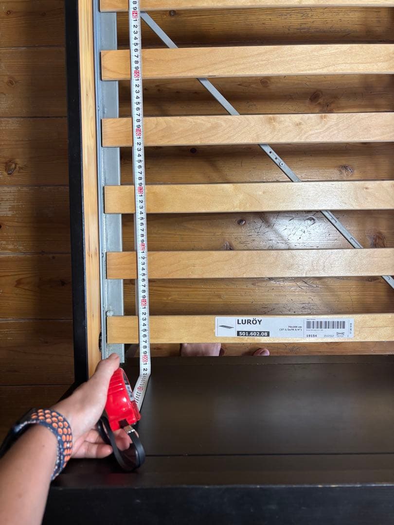 IKEA HEMNES ヘムネス ダブルベッド 140×200cm 送料込み