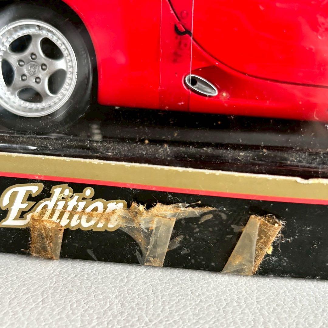 箱付き Maisto マイスト Porsche Boxster 1/18 レッド