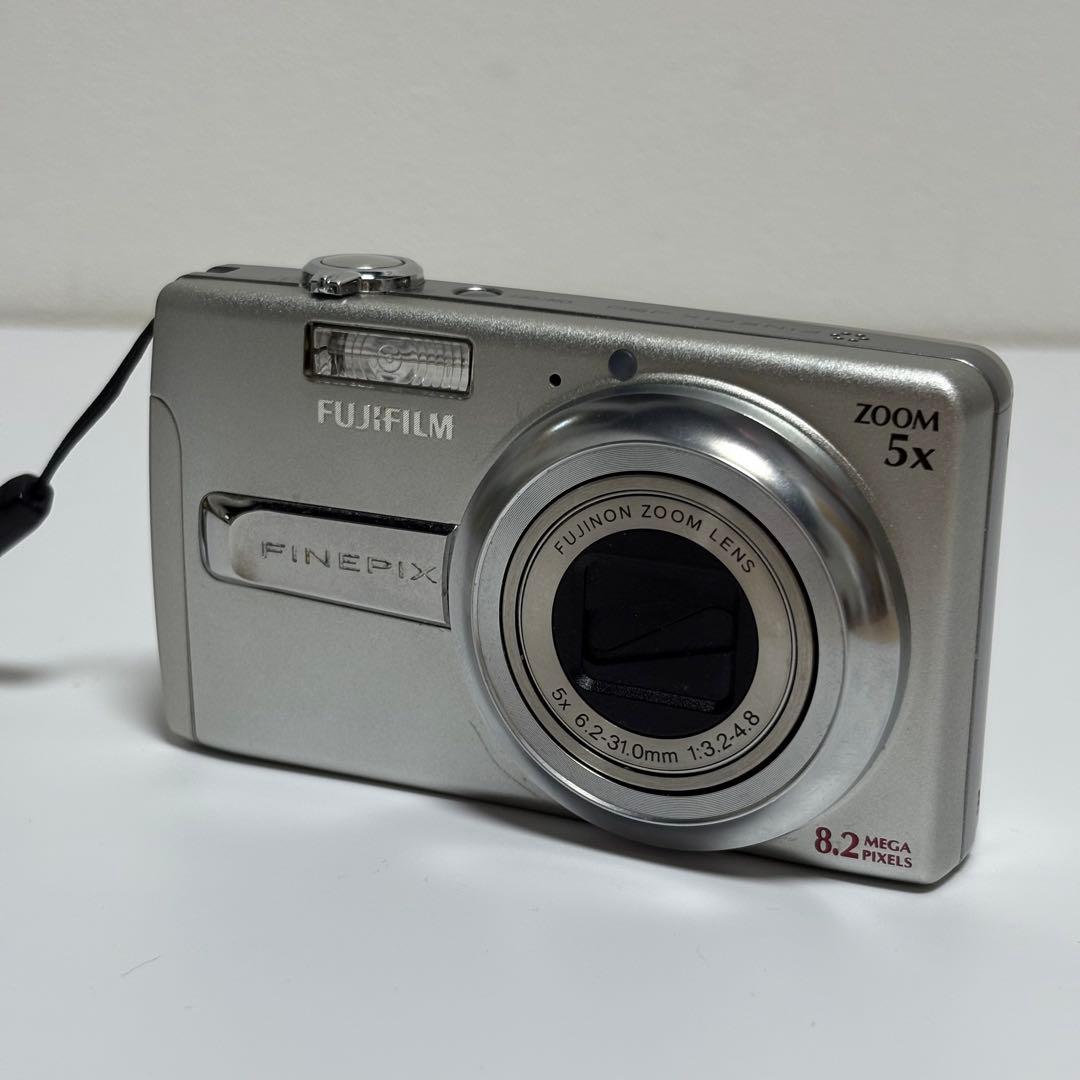 FUJIFILM FinePix J50 シルバー デジカメ 動作品