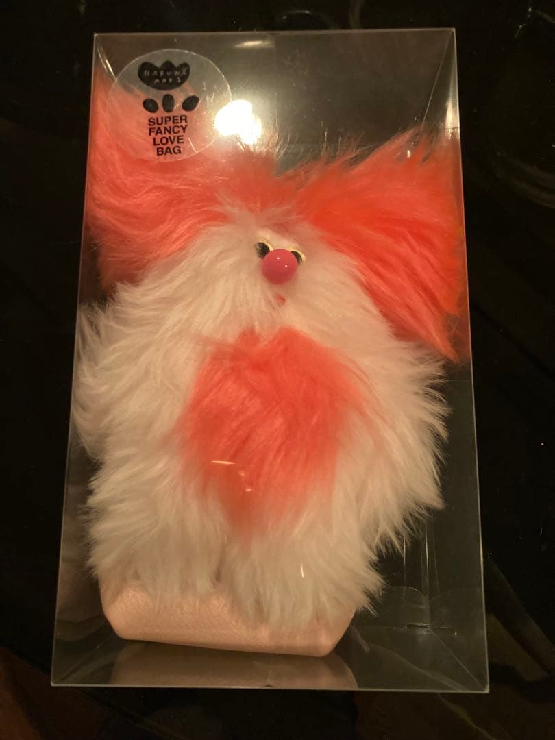 ふわふわぬいぐるみ　ショルダーバッグ　スマホバッグ