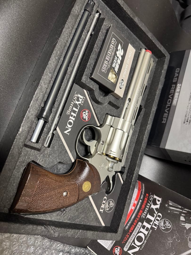 COLT PYTHON .357mag ガスリボルバー 6インチ マルイ