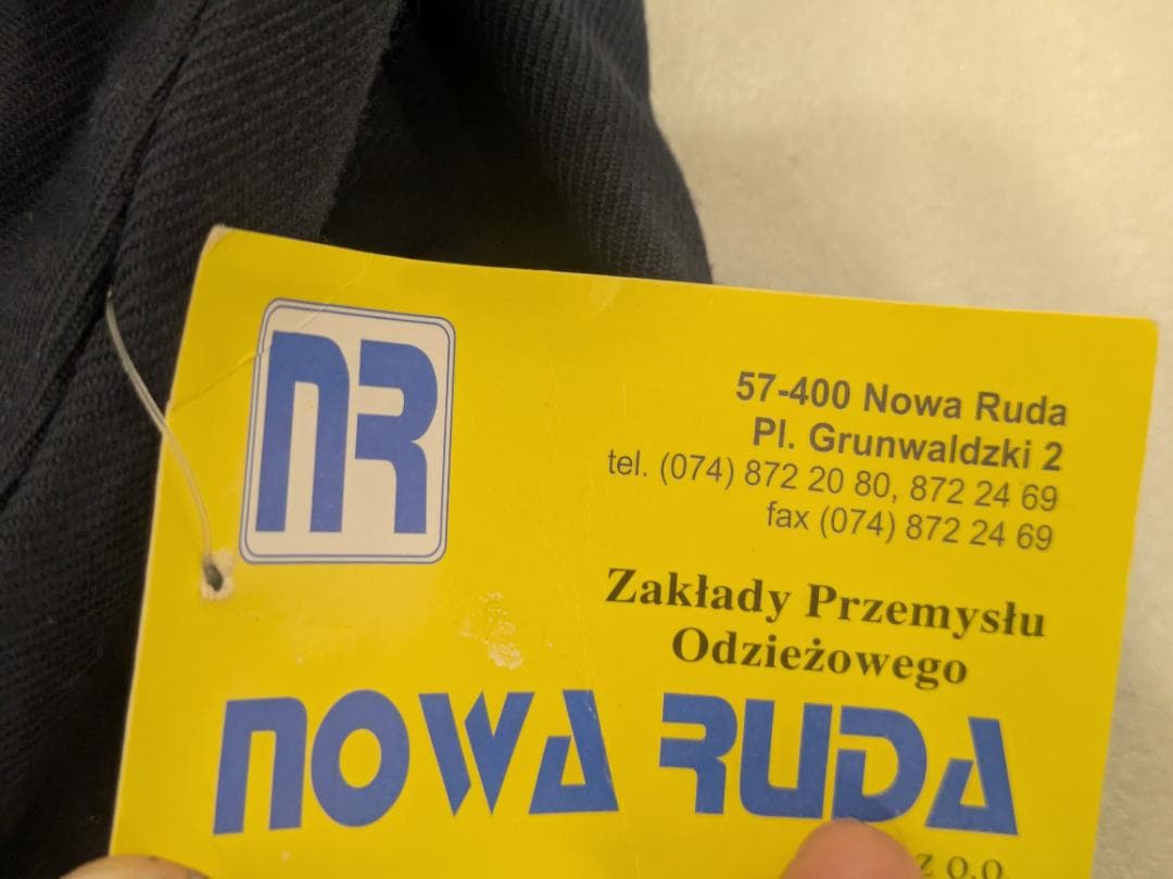 Nowa Ruda ポーランド海軍 式典用 セーラー 上下 ネイビー タグ付
