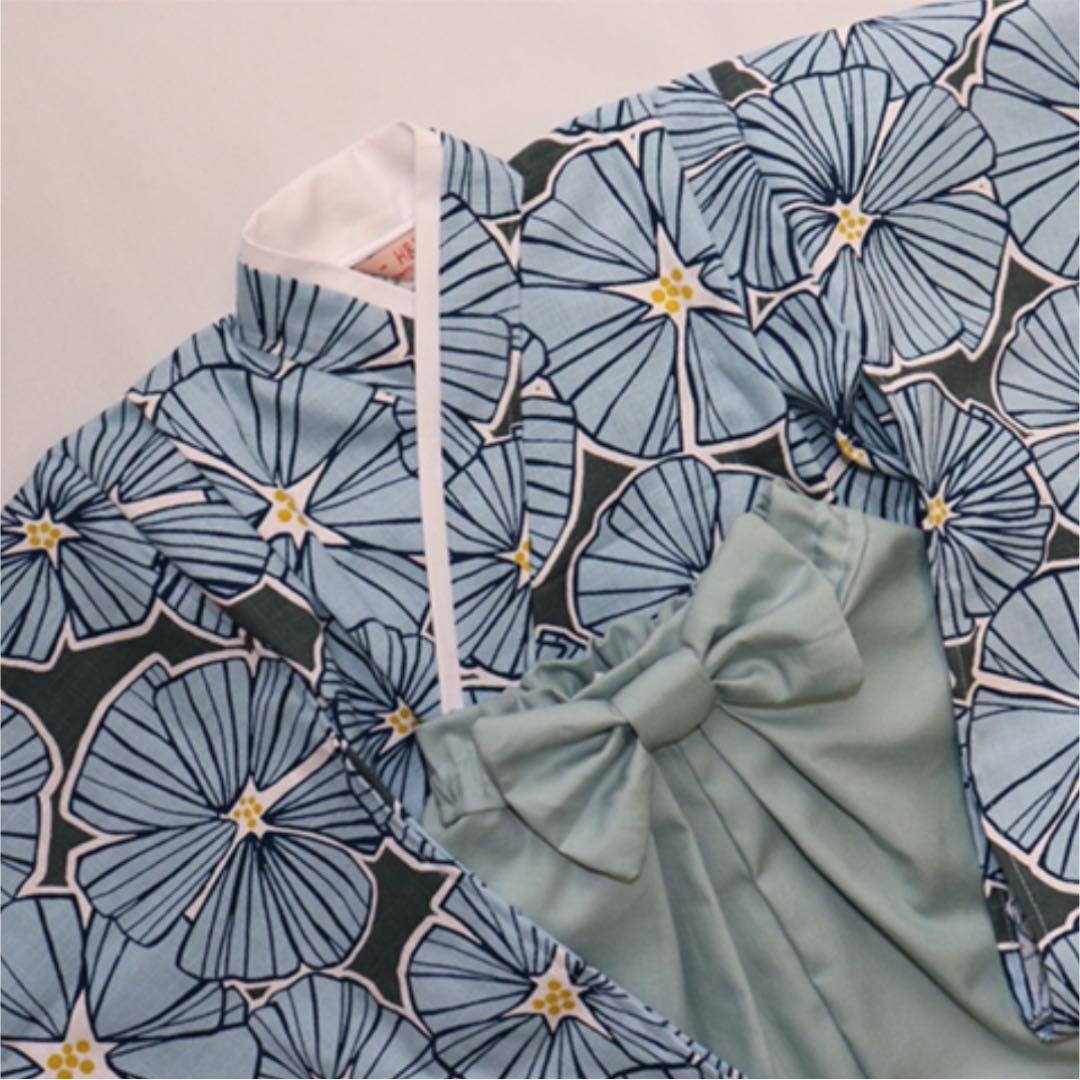 ハンドメイド✴︎ベビー袴✴︎ 完成品　80-90cm