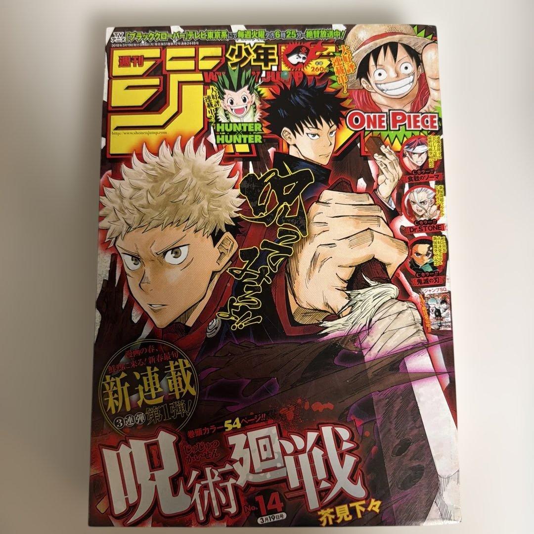週刊少年ジャンプ 呪術廻戦 2018年14号 呪術廻戦　新連載号