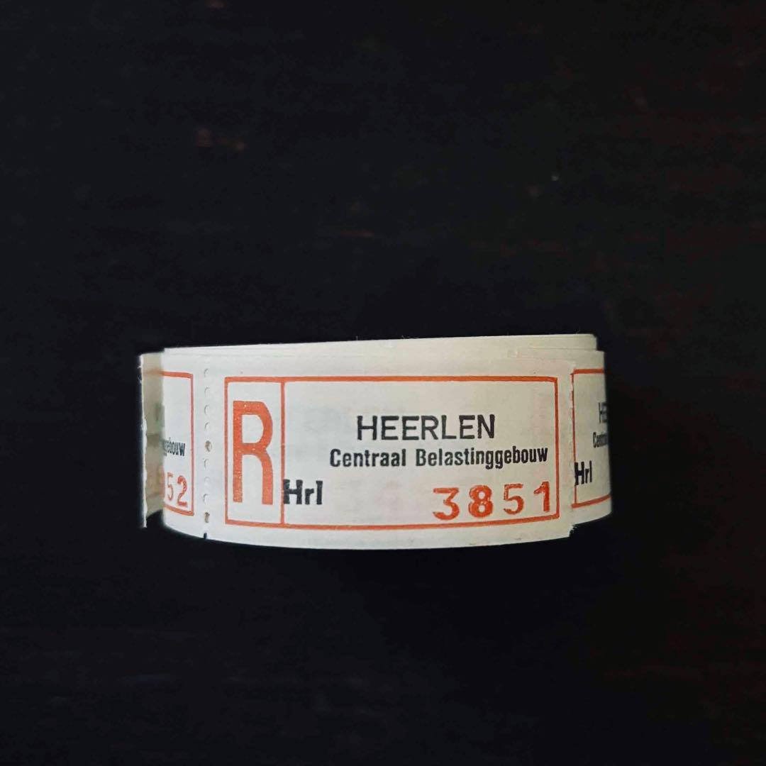 オランダ : Registered mail labels : HEERLEN