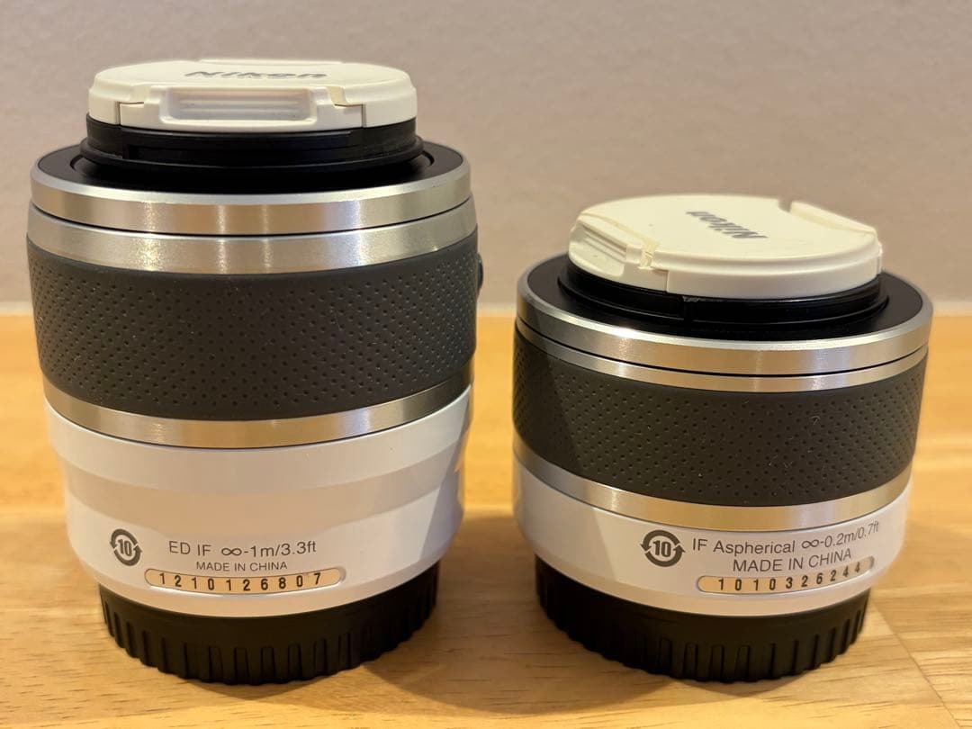元箱あり Nikon 1 J2　ニコン ダブルズームキット ホワイト