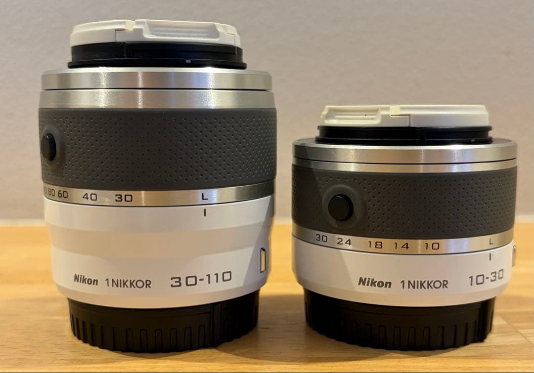 元箱あり Nikon 1 J2　ニコン ダブルズームキット ホワイト