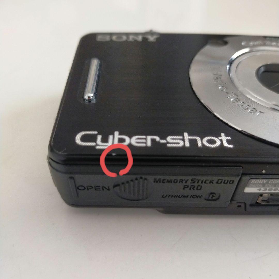 値下 動作確認SONY ソニー Cyber-shot DSC-W50 黒ブラック
