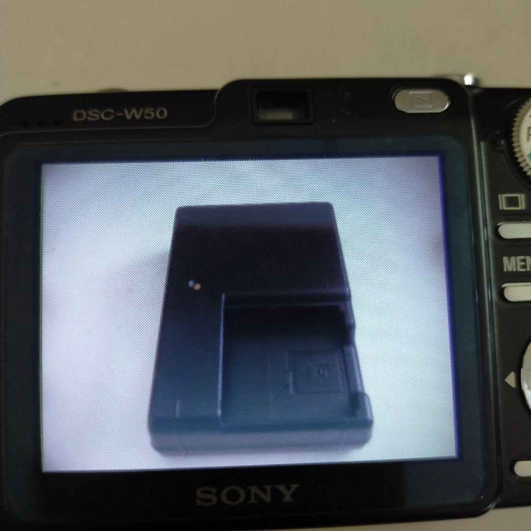 値下 動作確認SONY ソニー Cyber-shot DSC-W50 黒ブラック