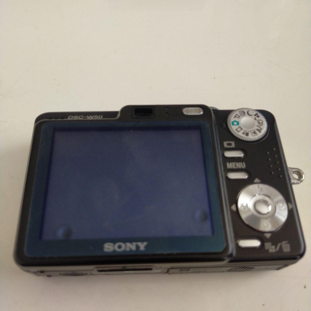 値下 動作確認SONY ソニー Cyber-shot DSC-W50 黒ブラック