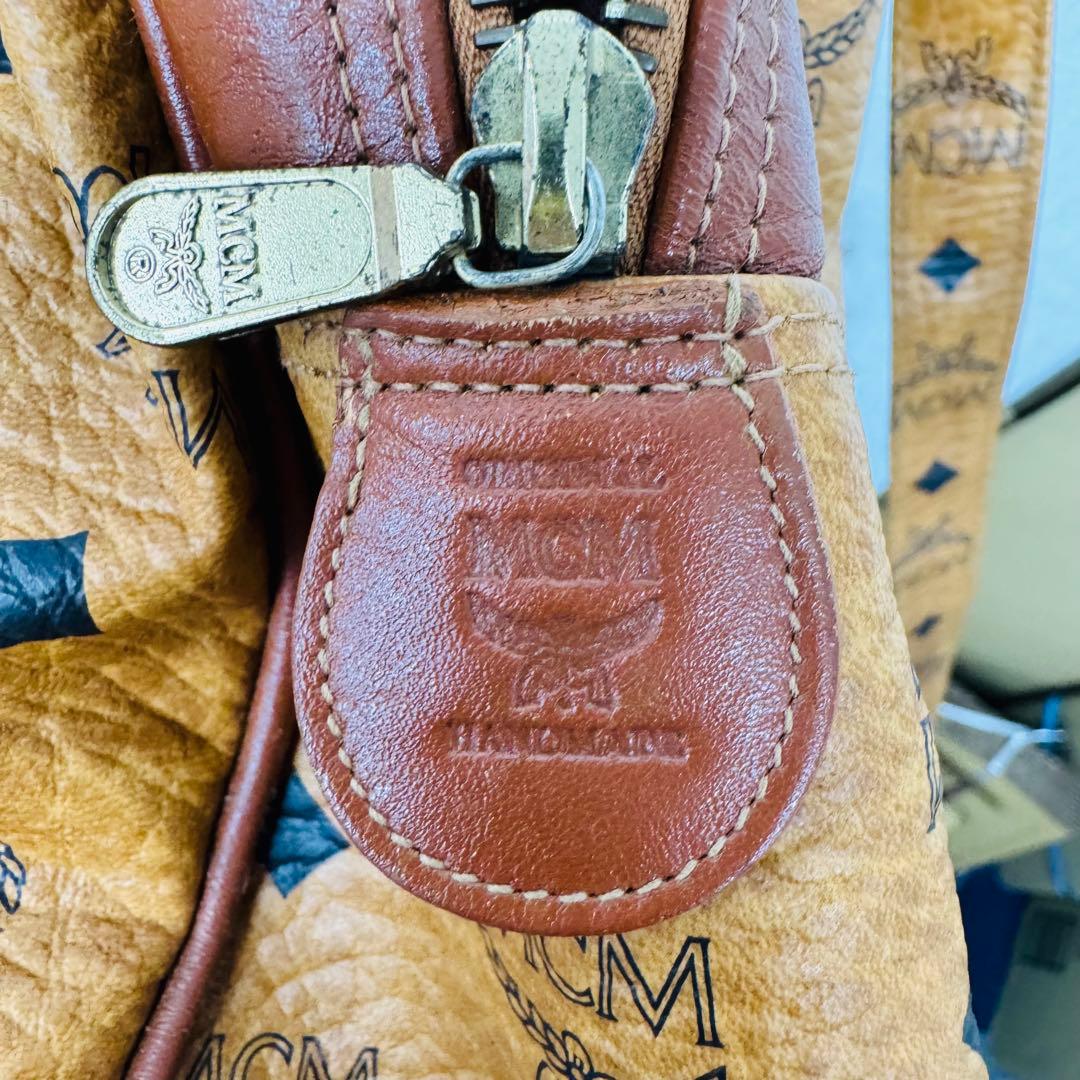 ✨MCM✨エムシーエム✨ヴィセトス✨ブラウン✨ショルダーバッグ✨