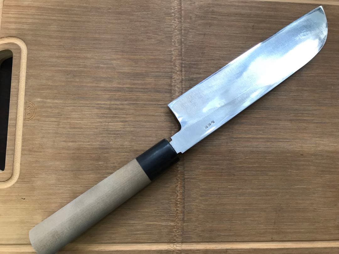 薄刃包丁 刃付け済み　197mm