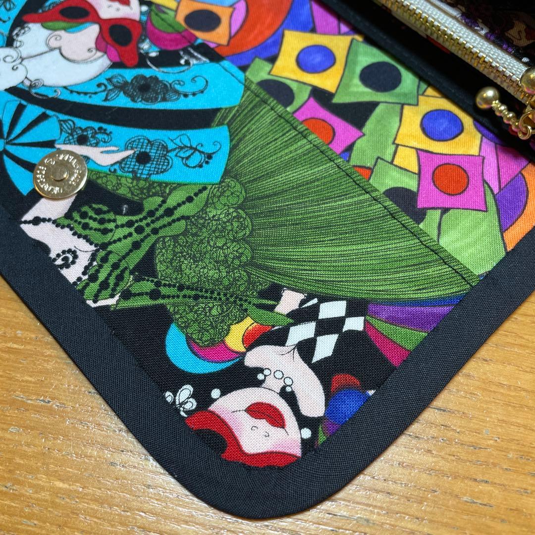 特価　長財布　やりくり財布　ハンドメイド　激レア生地