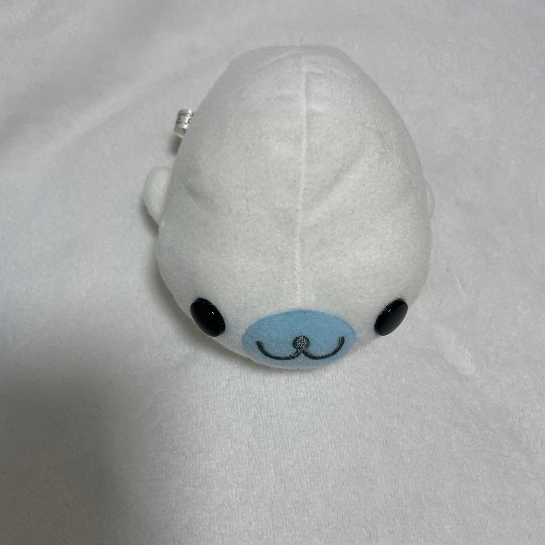 まめゴマ　おでかけぬいぐるみ　しろゴマ