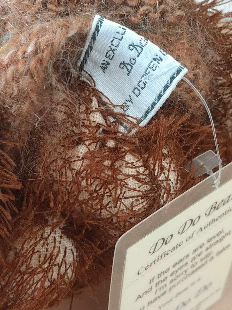 DoDo BEARS 作家ハンドメイド テディベア1点もの