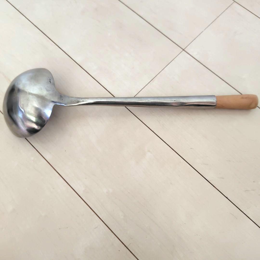 アルミ製 両手鍋(27cm)とお玉のセット 業務用