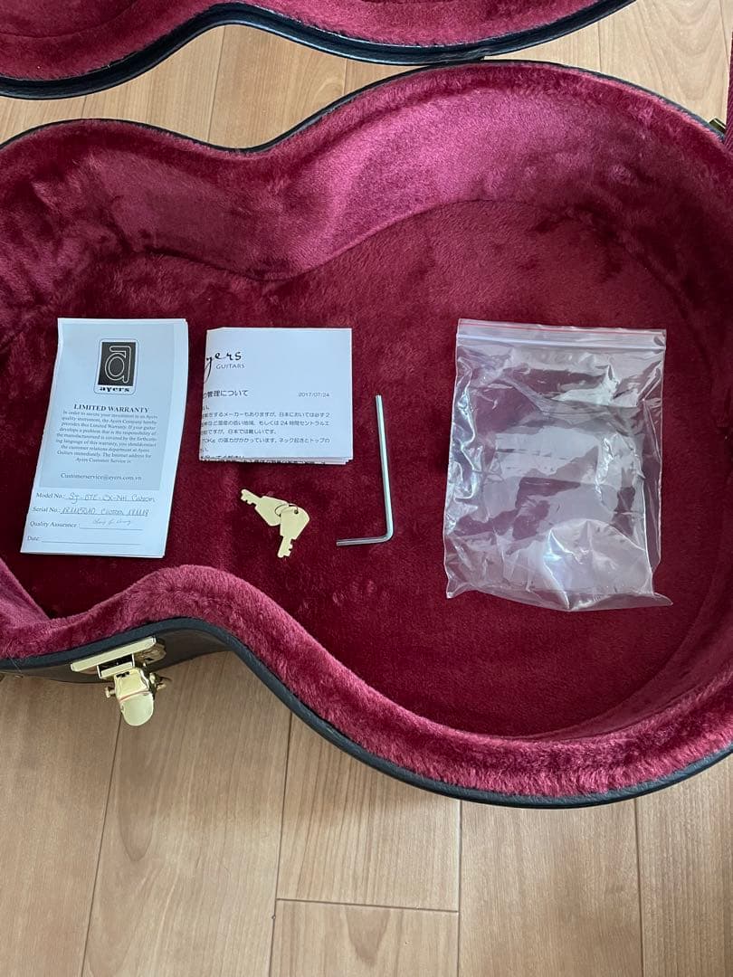 【Ayers guitar】 SJ-07E-CX-NH.custom