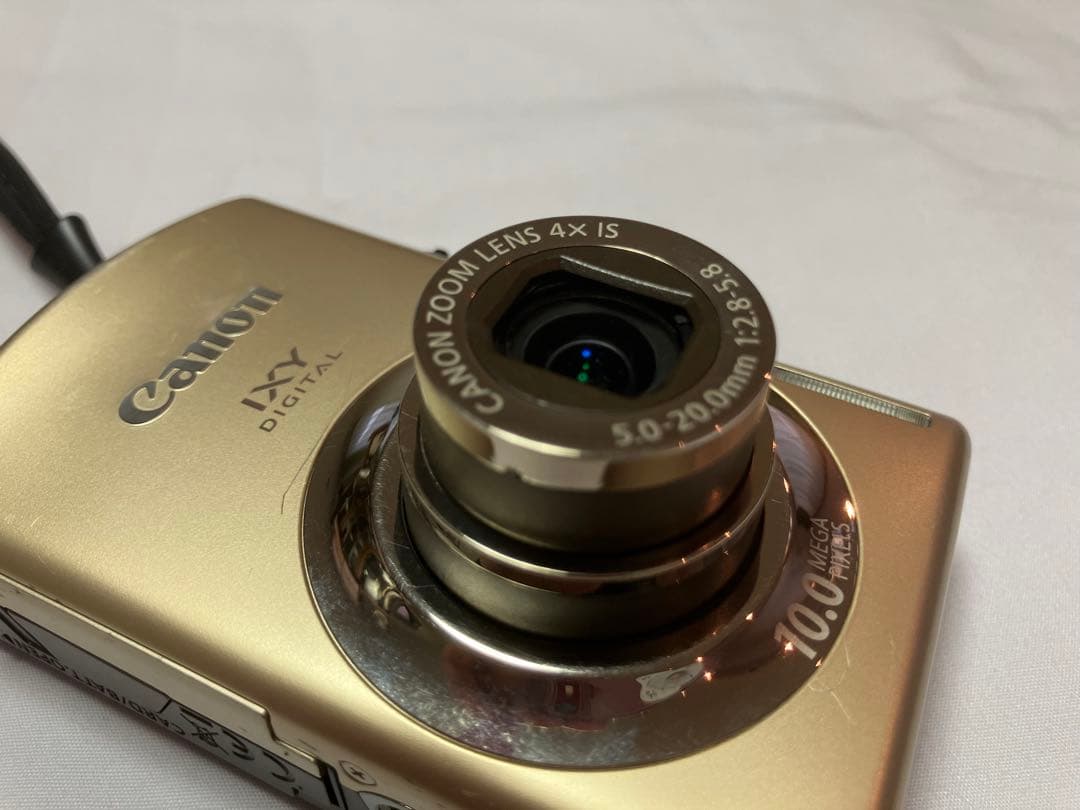 【動作確認済・予備バッテリー、充電器付】Canon IXY920IS ゴールド