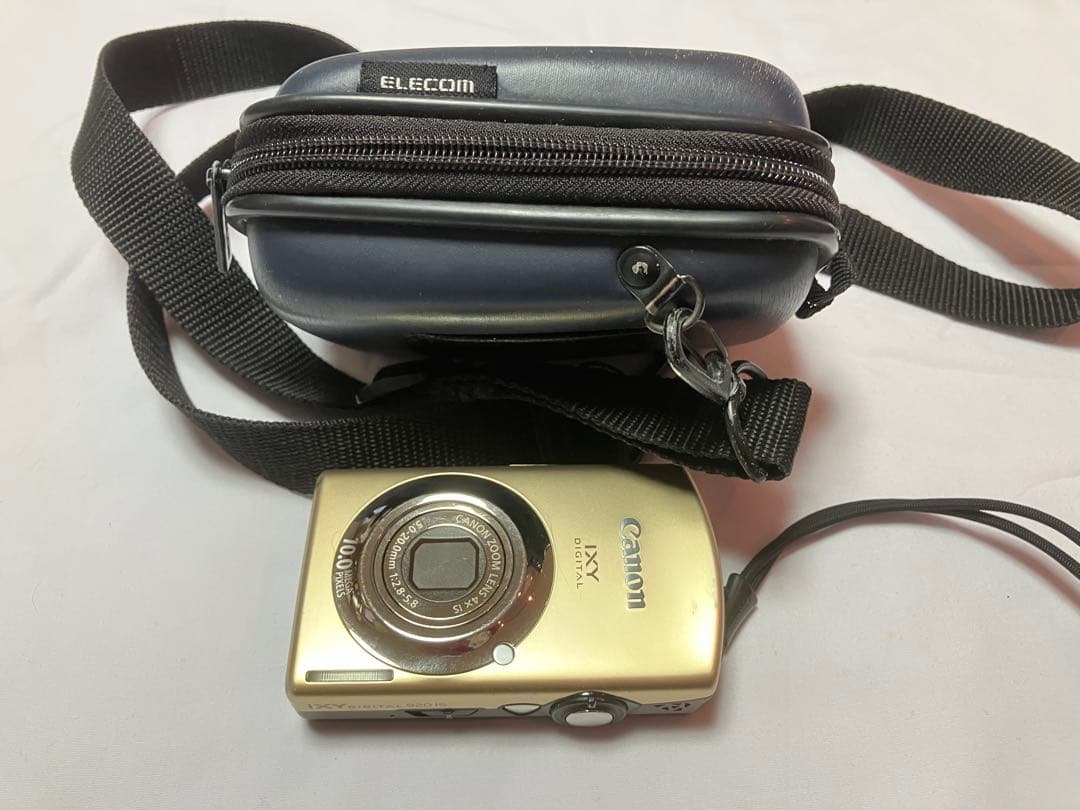 【動作確認済・予備バッテリー、充電器付】Canon IXY920IS ゴールド