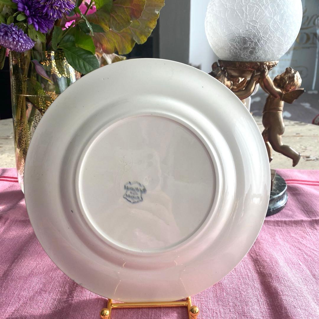 ロンウィ ミニョン Longwy mignon プレートツバメ　小鳥　鳥