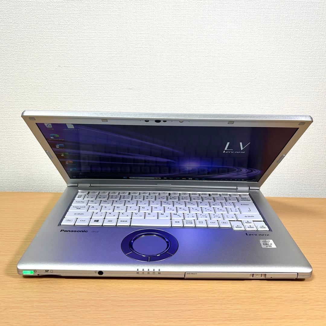 Windowsノート本体 Panasonic Let's note LV9 i7 512GB 16GB
