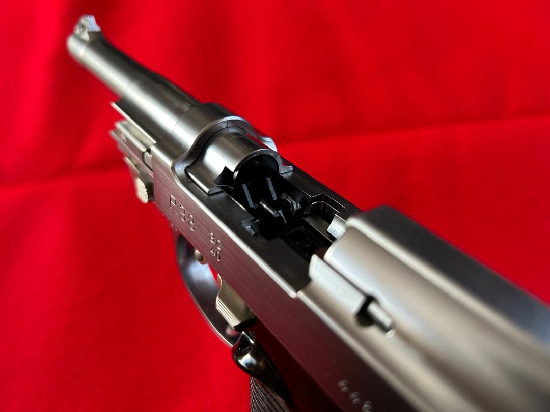 マルゼン ワルサー P38 シルバー (ac40.s) ブローバック