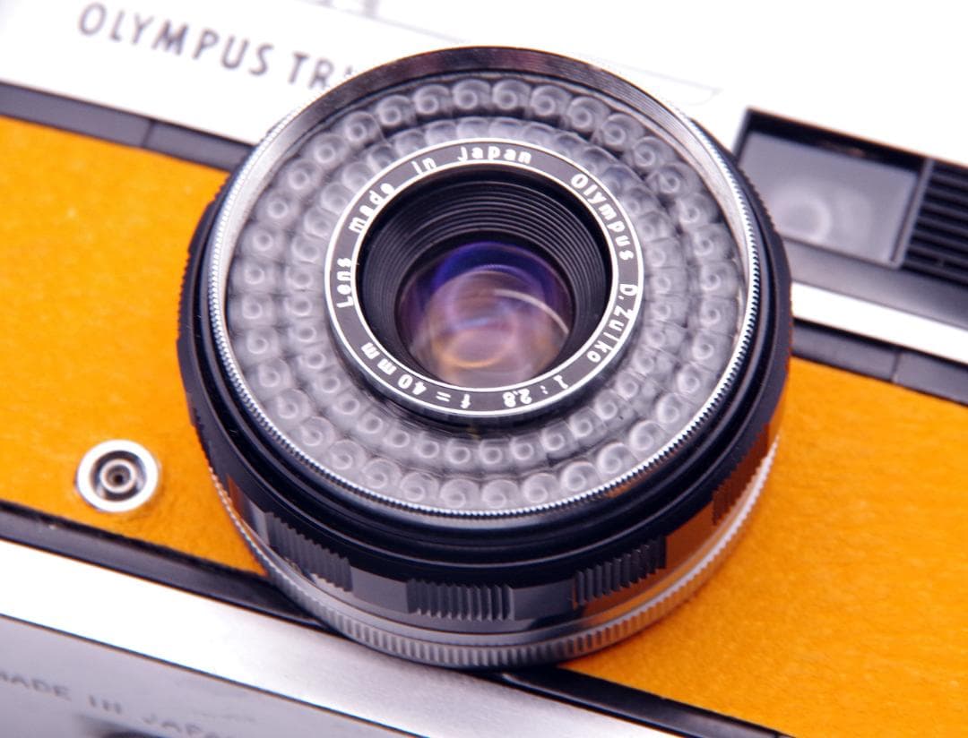 オリンパス トリップ35 Olympus Trip35 オリジナル色(イエロー)