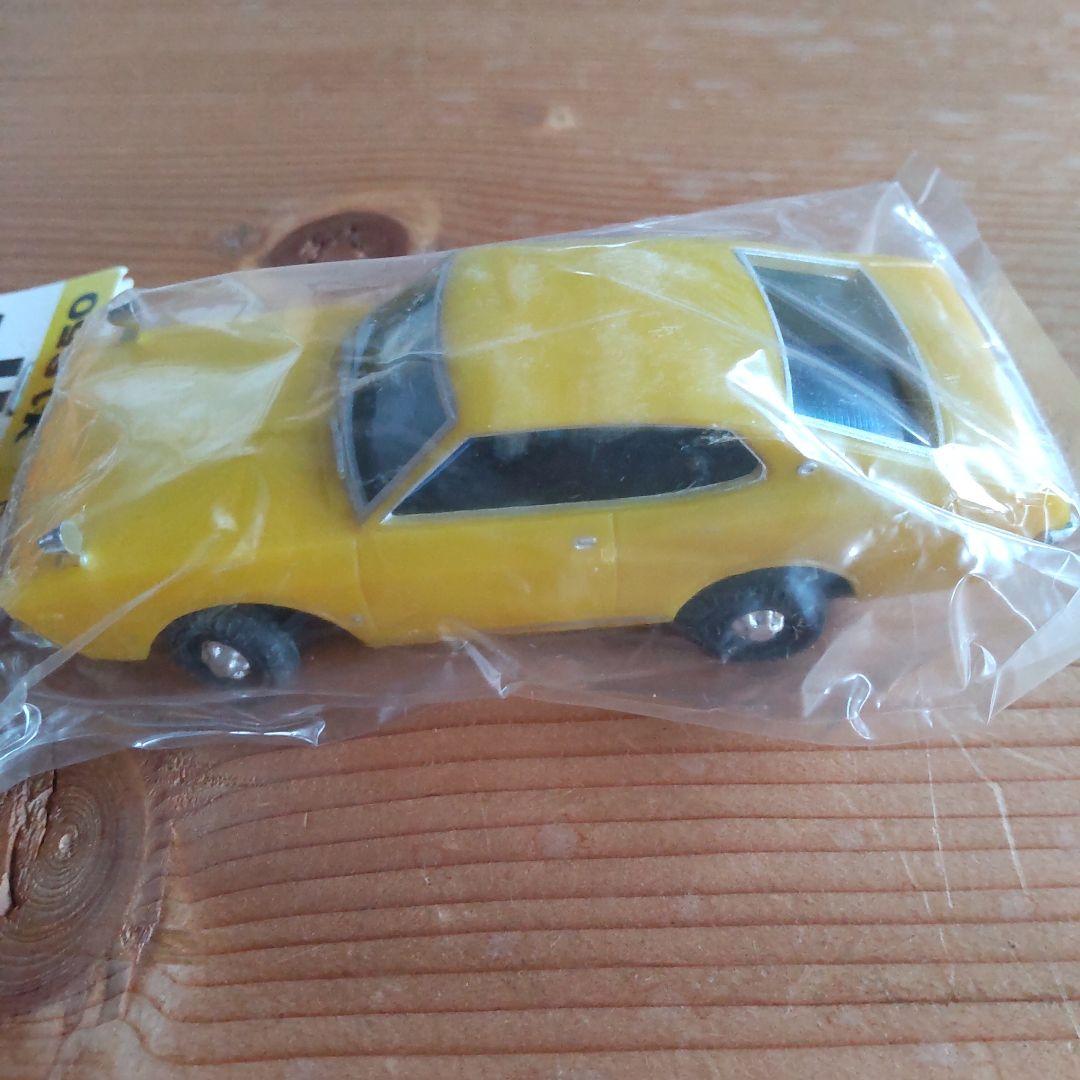 昭和レトロ BANDAI ミニカー 6台セット 赤 黄 オレンジ 新品未使用