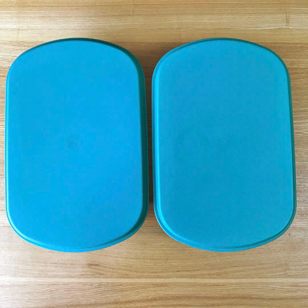 Tupperware タッパーウエア カバー付　クリアバスケット 2点セット