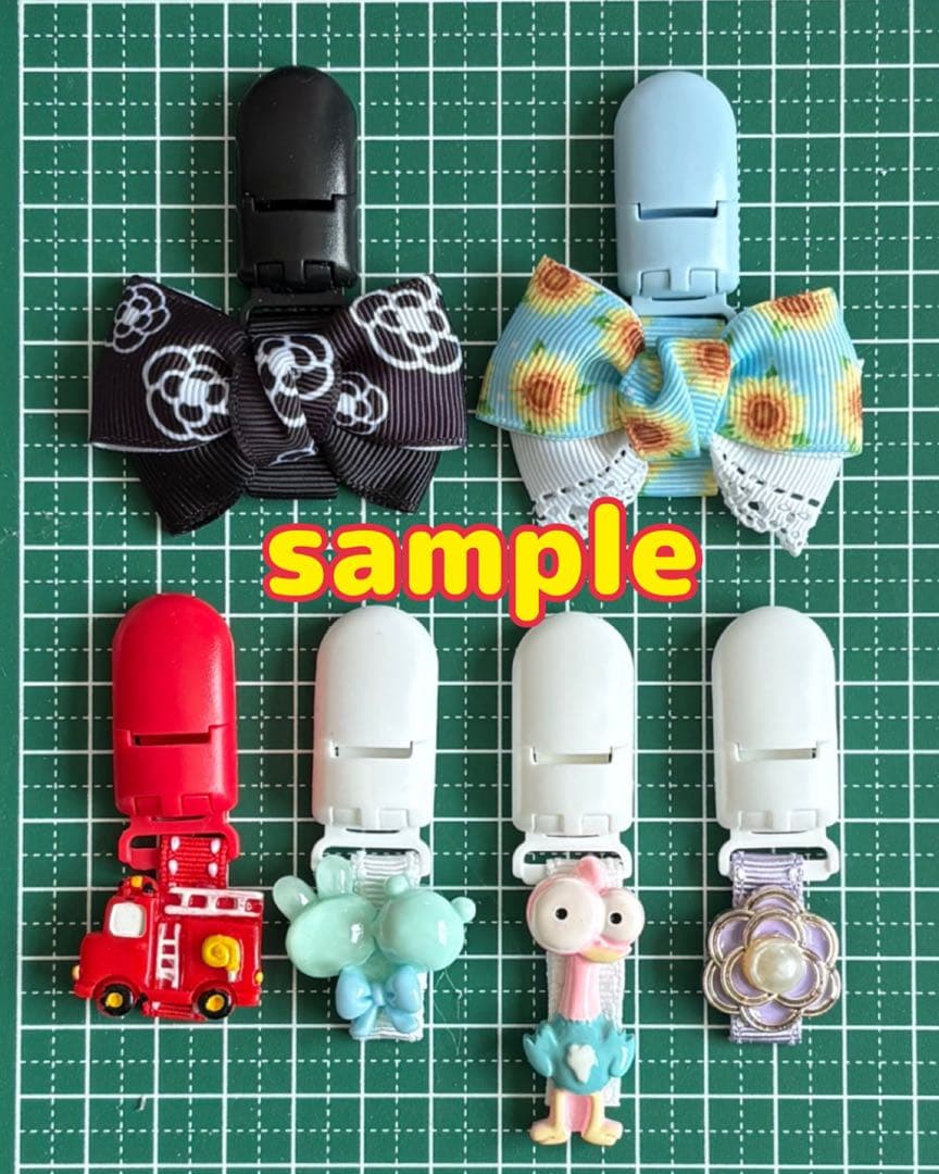 ꕤ︎︎名札クリップ 3点setꕤ︎︎ 1-19