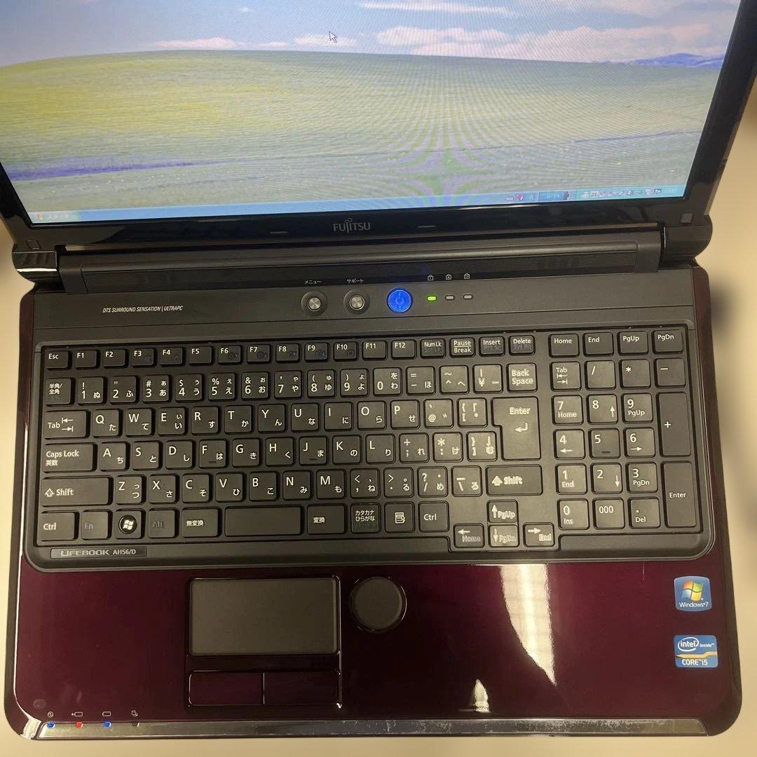 ☆格安美品☆Windows XP☆ブルーレイ付き15.6インチ大画面ノートPC☆