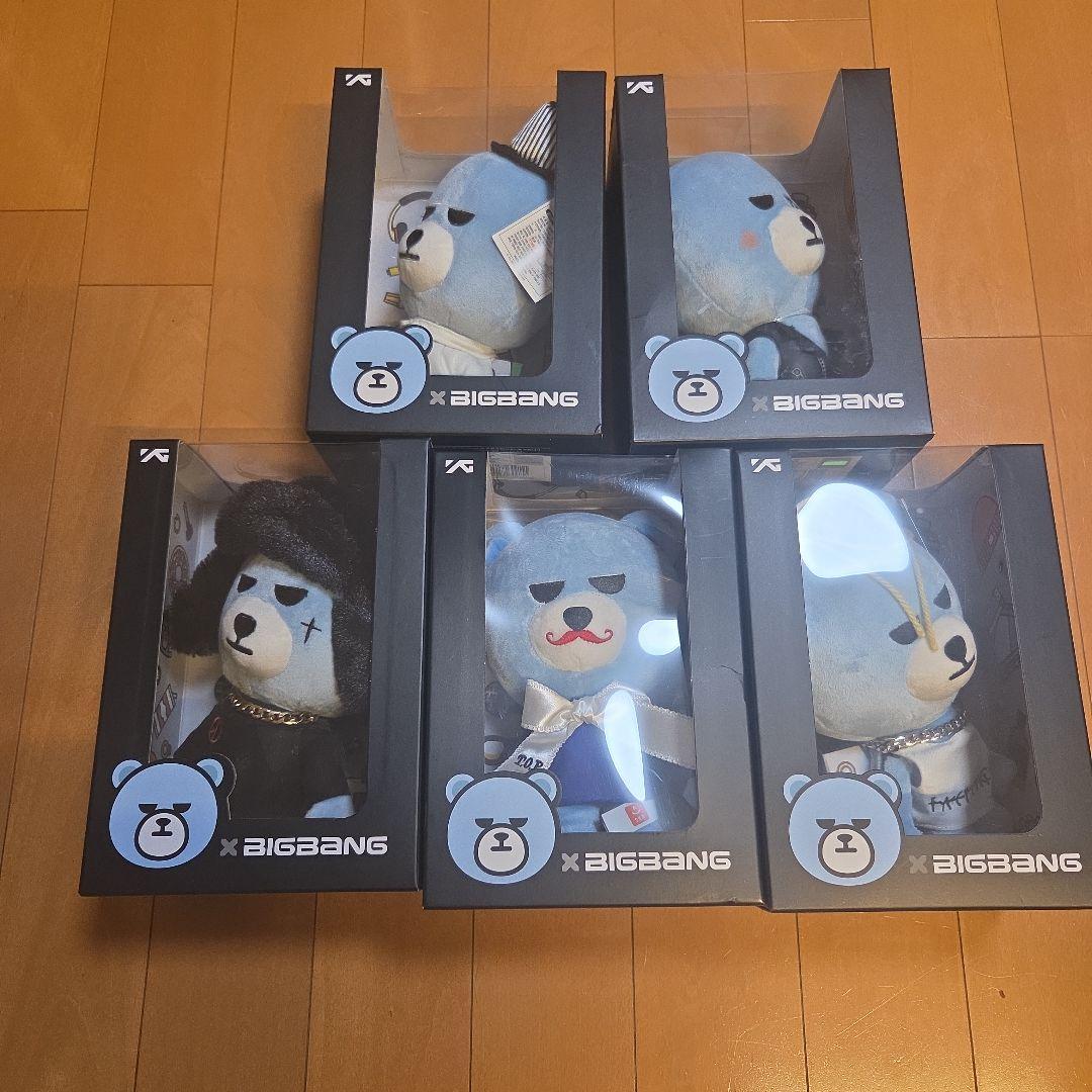 BIGBANG ぬいぐるみ・マスコット 5体セット