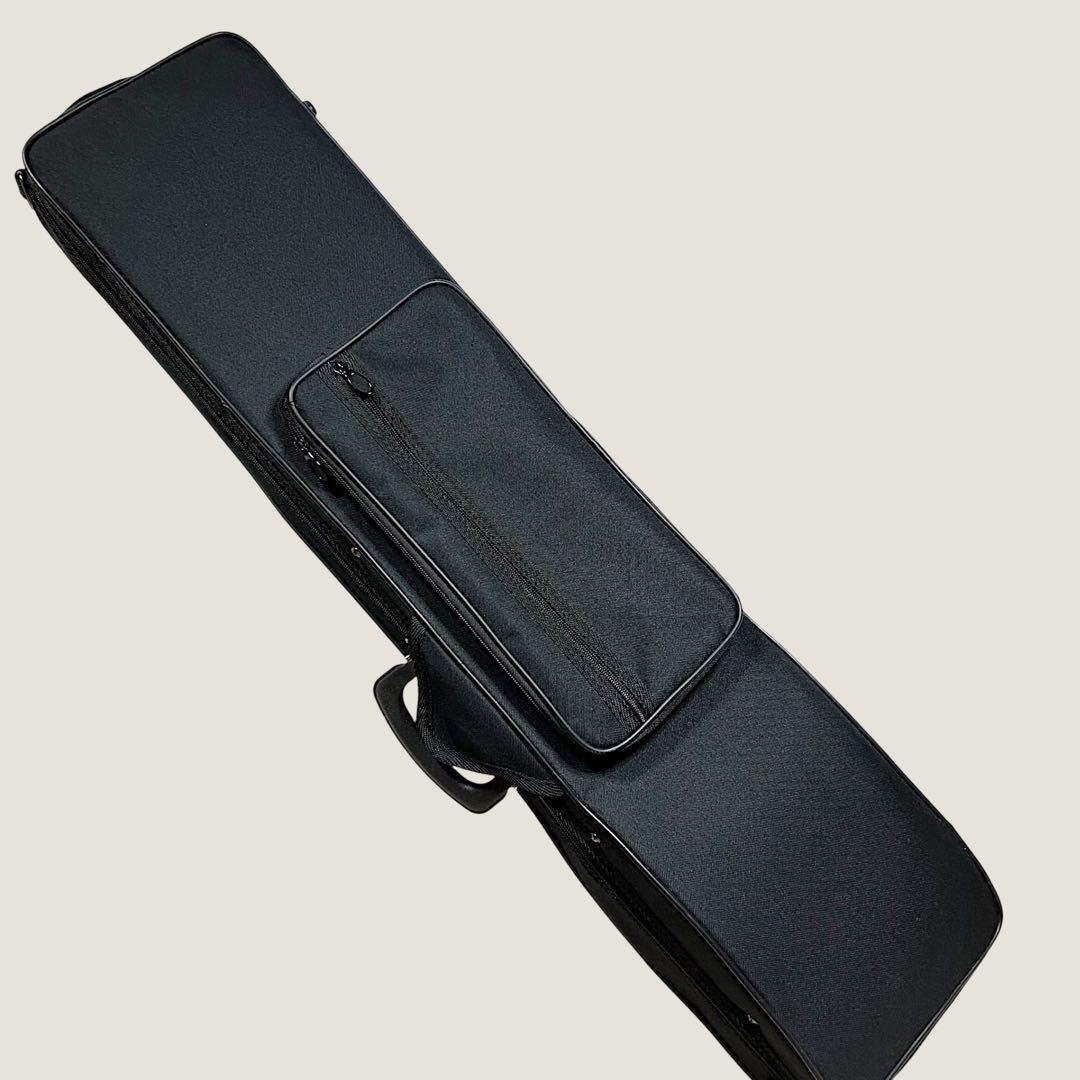 【美品】 二胡 紅木 ニシキ蛇皮 本革　中国　民族楽器　ケース付き 付属品多数