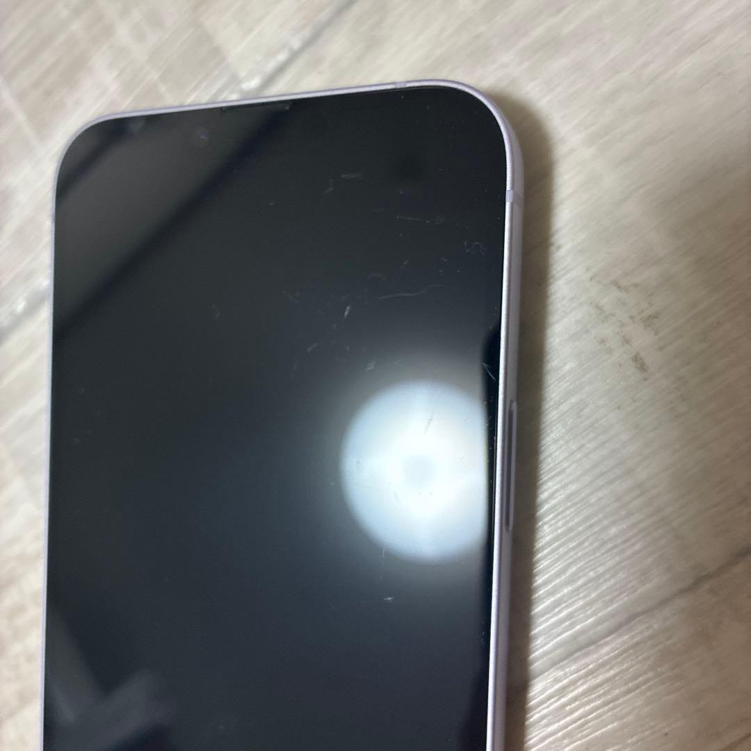 iPhone 14plusパープル 本体 COACHケース付き