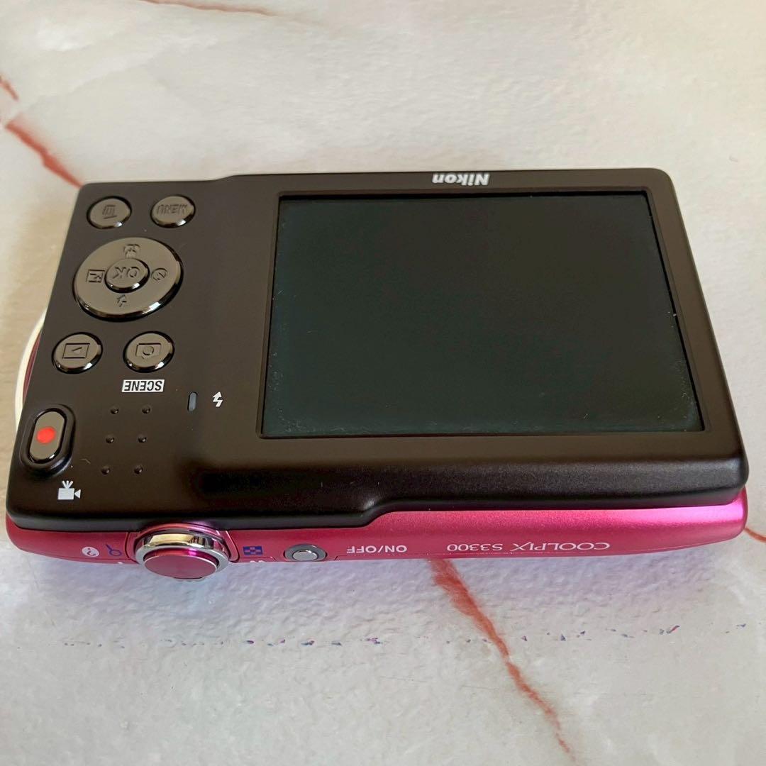 COOLPIX S3300 ストロベリーピンク