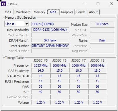 【動作保証】DDR4-2133 32GB(8GB×4) Century p92